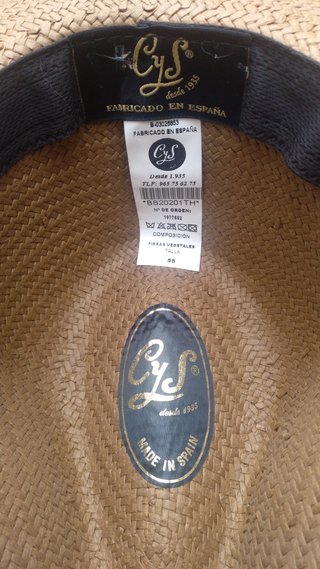 Sombrero de paja CyS