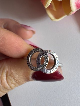 Anillo Pandora Talla 56 Plata