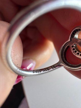 Anillo Pandora Talla 56 Plata
