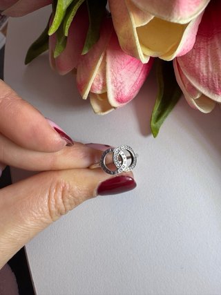 Anillo Pandora Talla 56 Plata