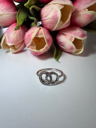 Anillo Pandora Talla 56 Plata