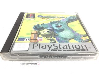 monstruos sa la isla de los sustos platinum ps1