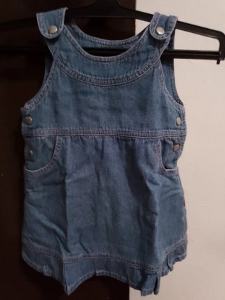 Vestido vaquero niña