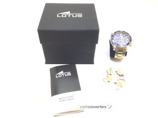 reloj pulsera unisex lotus 18757