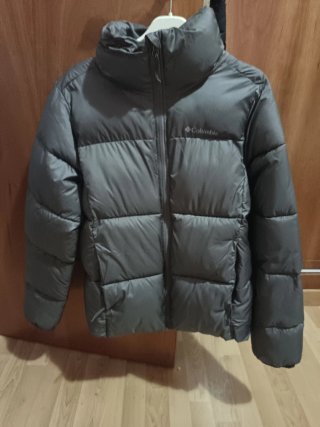 Plumas Columbia gris