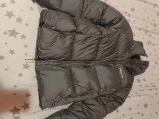 Plumas Columbia gris