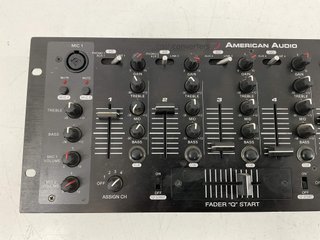 mesa mezclas american audio q-sd
