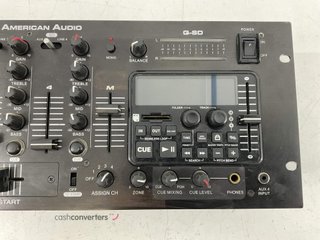 mesa mezclas american audio q-sd