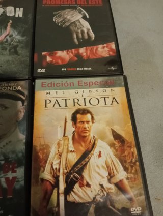 Lote 7Películas DVD: Chacal, Platoon, Midway
