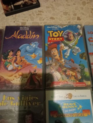 Lote Películas VHS Disney Clásicos