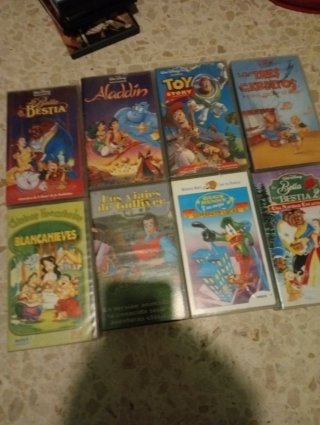 Lote Películas VHS Disney Clásicos