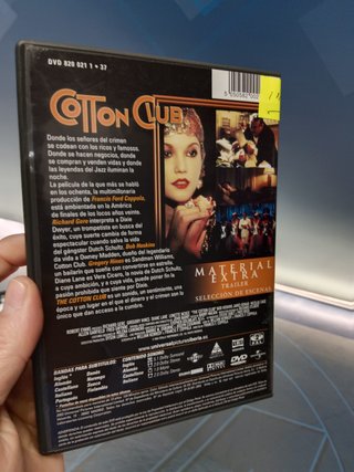Dvd especial Richard Gere, COTTON CLUB + CHICAGO