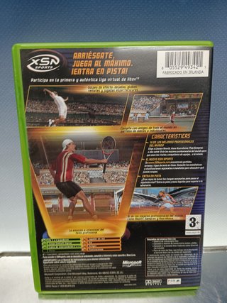 Videojuego Xbox Top Spin (Microsoft Xbox, 2003)