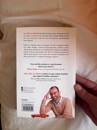 Libro Ser Feliz en Alaska - Rafael Santandreu