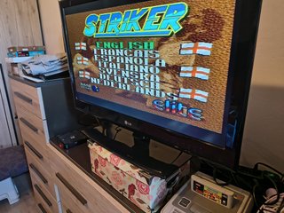 Striker SNES PAL Completo Box