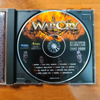CD WarCry - WarCry (Ed. 2002)
