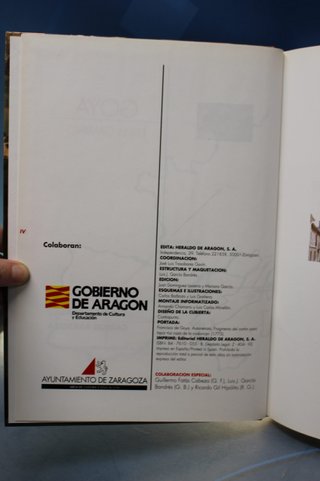 Libro. Goya, en el camino – T. Grasa. Heraldo de Aragón, 1992.