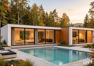 Chalet Prefabricado Moderno - Vivienda Modular