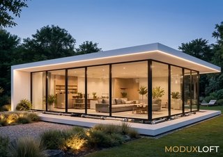 Obra Nueva - Doble Modulo Prefabricado Moderno