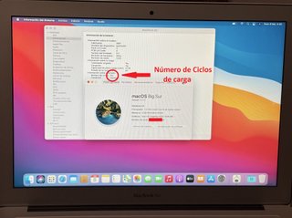 MacBook Air A1466 13 pollici - BATTERIA QUASI NUOVA