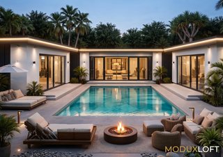 Villa Prefabricada Diseño Moderno Para tu Terreno