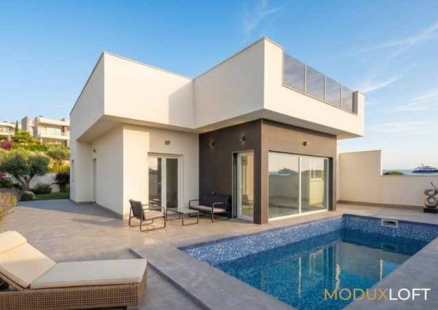 Chalet Modular Diseño Moderno - Obra Nueva