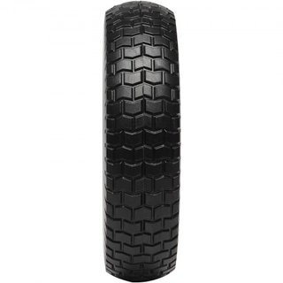 Rueda de Neumático Sólido PU Run-Flat, 25.4 cm, Paquete de 2, Carga Dinámica de 81.6 kg, Carga Estática de 99.8 kg, Neumáticos y Ruedas Tubeless Sin Pinchazos para Carretilla, Carro de Utilidad, C...