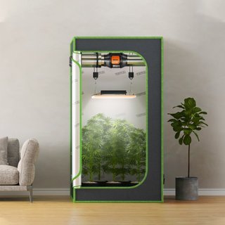 Ventilador de Conducto Inline, 6 Pulgadas 402 CFM con Controlador de Temperatura y Humedad, Ventilador de Escape Silencioso con Motor EC para Aumento de Enfriamiento, Carpas de Cultivo, Hidroponía