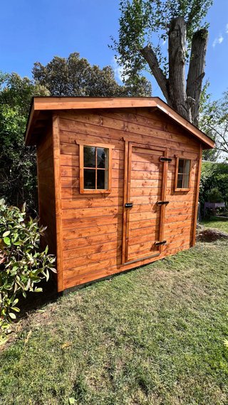 Casetas de madera trasteros, habitable con baño