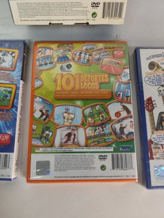 Pack 5 Juegos EyeToy PS2 + Cámara
