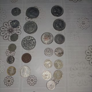 Lote de monedas antiguas