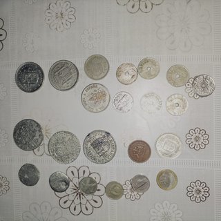 Lote de monedas antiguas