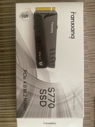 SSD NVMe 1TB PCIe 4.0 Fanxiang + Disipador