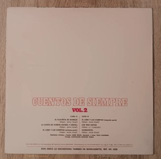 Disco Vinilo Cuentos de Siempre Vol. 2