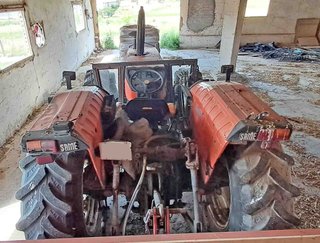Tractor Same Explorer 80 con pala El Leon y cazo.