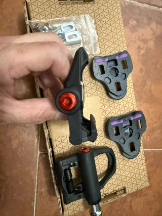Pedali Bici Strada MV-TEK con Tacchette