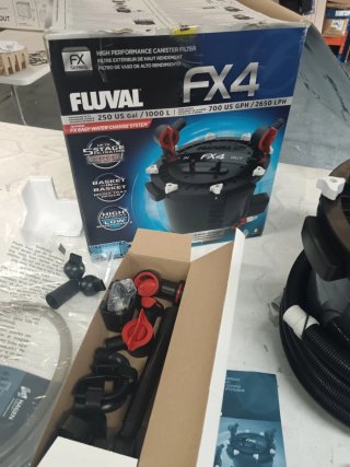 Filtro Externo Fluval FX4 2650 L/h ACUARIO