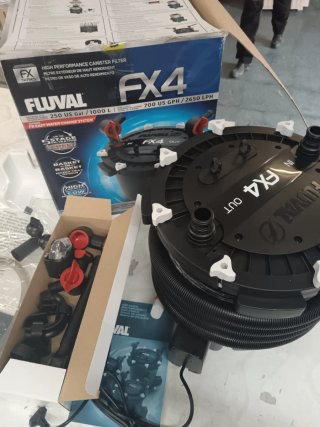 Filtro Externo Fluval FX4 2650 L/h ACUARIO