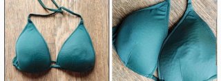 Top bikini Calzedonia verde