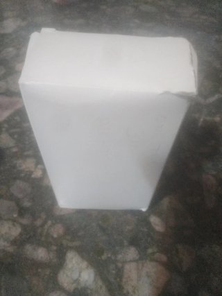 Móvil Alcatel azul y plata