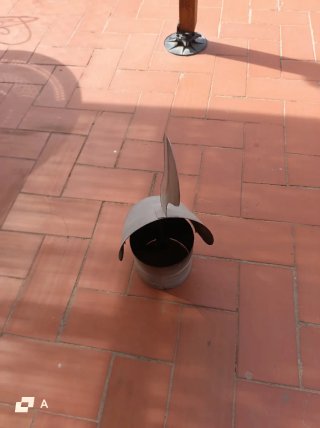 Sombrero para chimenea metálico, sombrerete,