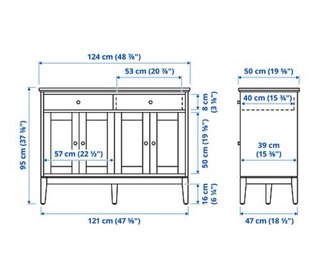 Aparador Idanas Ikea
