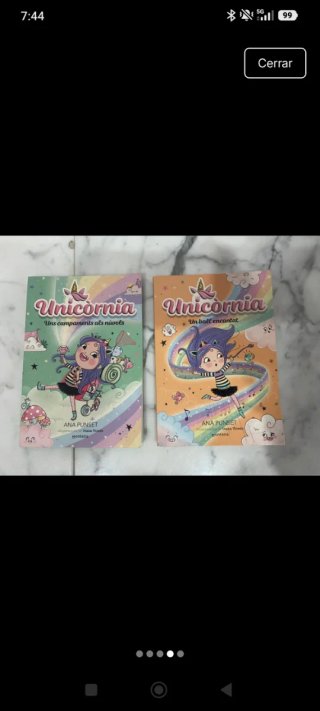 Colección de libros unicornia