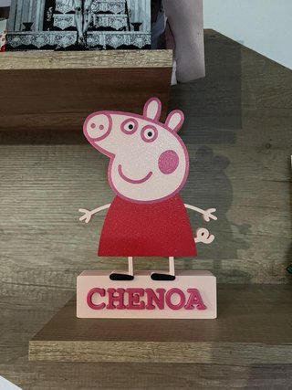 Letra M personalizada  decorada