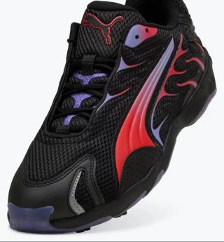 Zapatillas Deportivas Puma Inhale Negras y Rojas.
