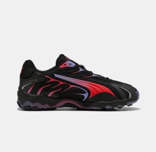 Zapatillas Deportivas Puma Inhale Negras y Rojas.