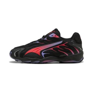 Zapatillas Deportivas Puma Inhale Negras y Rojas.