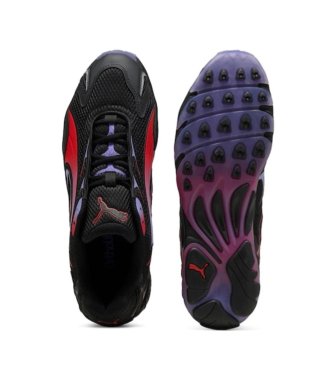 Zapatillas Deportivas Puma Inhale Negras y Rojas.