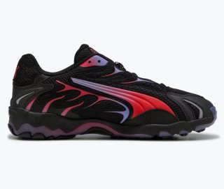 Zapatillas Deportivas Puma Inhale Negras y Rojas.