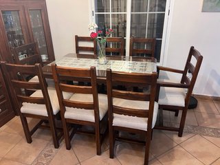 Muebles de salon.  Colono rustico. Mallorca.